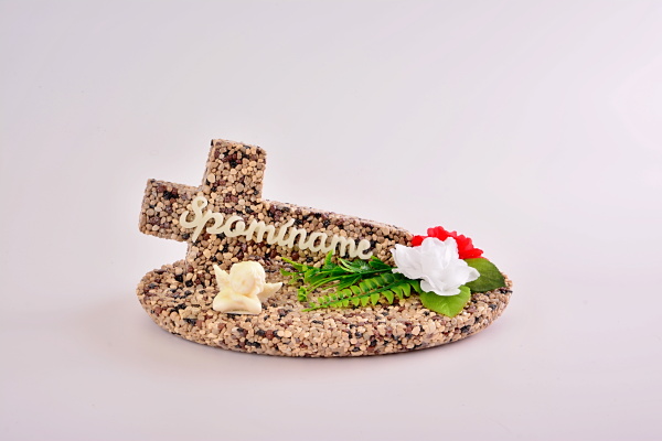 Krížik v podstavci 28x17,5x13cm