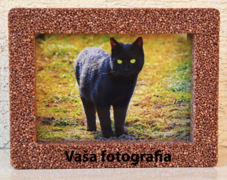 Kamenný rámček s vlastnou fotografiou